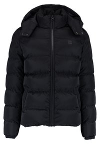 HOODED PUFFER - Vinterjakke - schwarz
