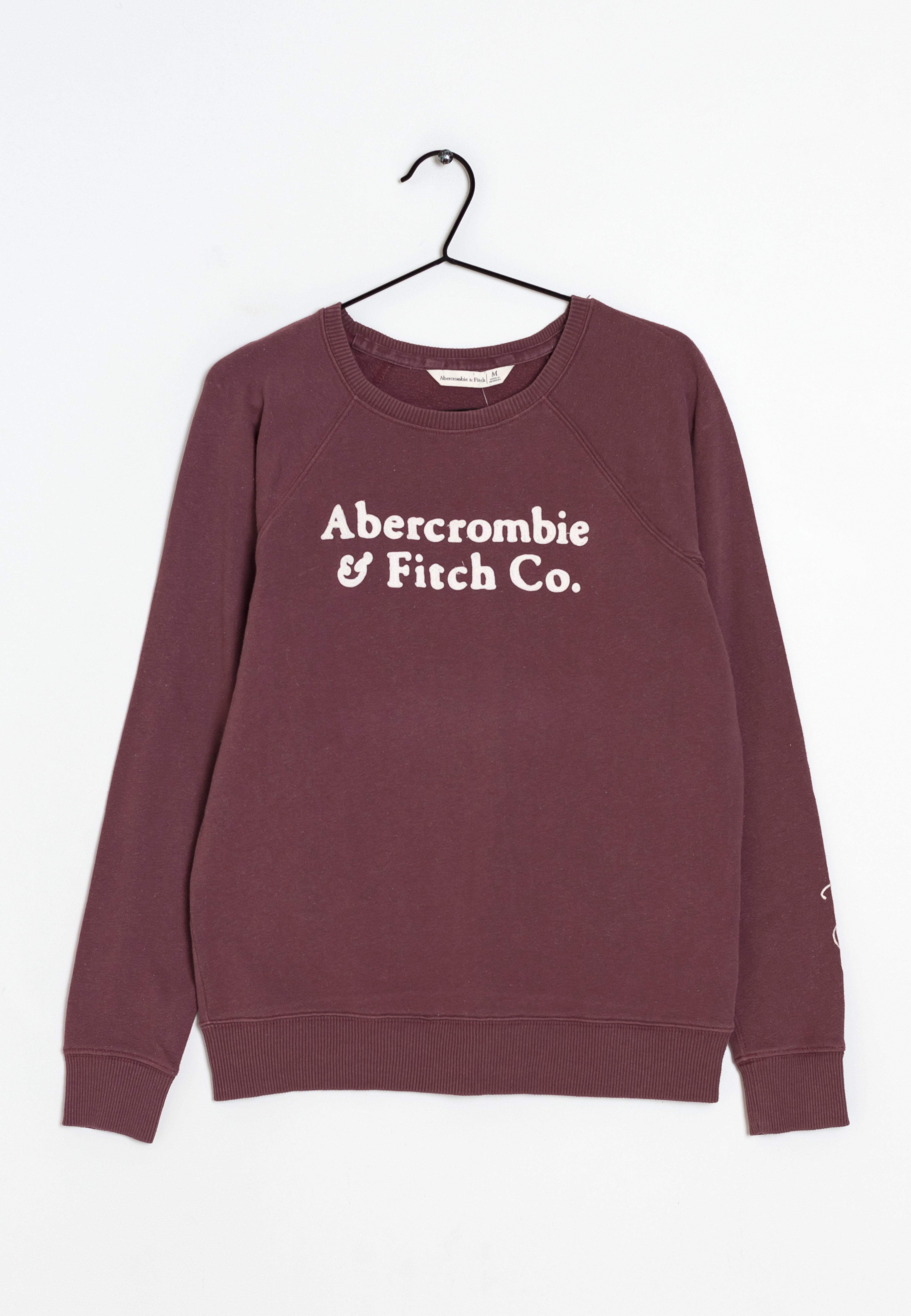 Abercrombie \u0026 Fitch Sudadera - dark red/rojo oscuro - Zalando.es