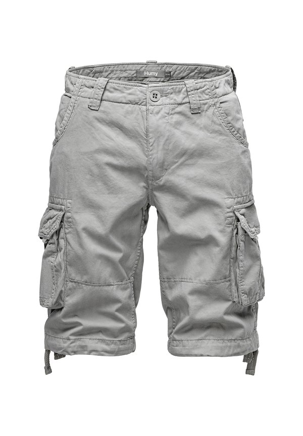 CARGO BERMUDA - Shorts - hellgrau