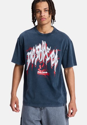 DEATH MACHINE  - Print T-shirt - blue