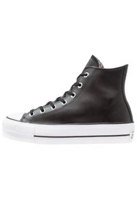 Converse - CHUCK TAYLOR ALL STAR LIFT   - Aukšto profilio sportbačiai - black/white Miniatiūros vaizdas 1