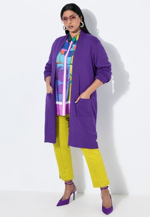 Ulla Popken OPEN FRONT  - Cardigan - violet