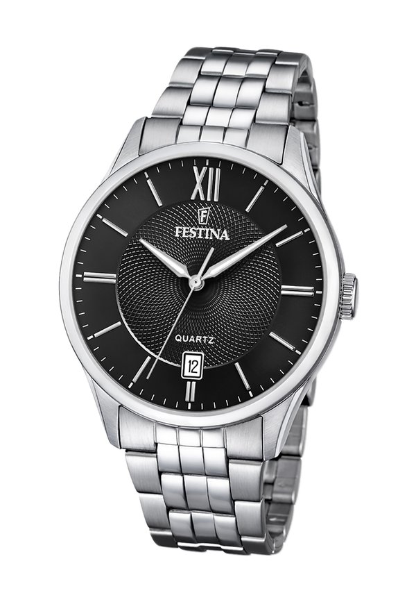 KLASSIK - Uhr - silberfarben