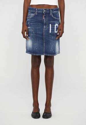 SKIRT - Miniskjørt - navy