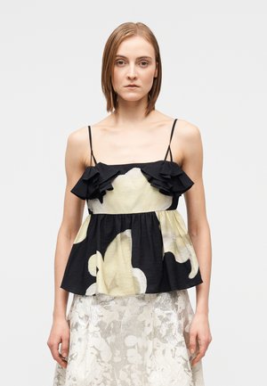 PRINTED FLORAL PEPLUM  - Débardeur - multi-coloured