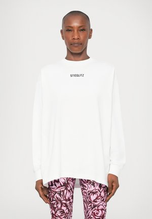 FLORINO SKATE  - Tops ar garām piedurknēm - white