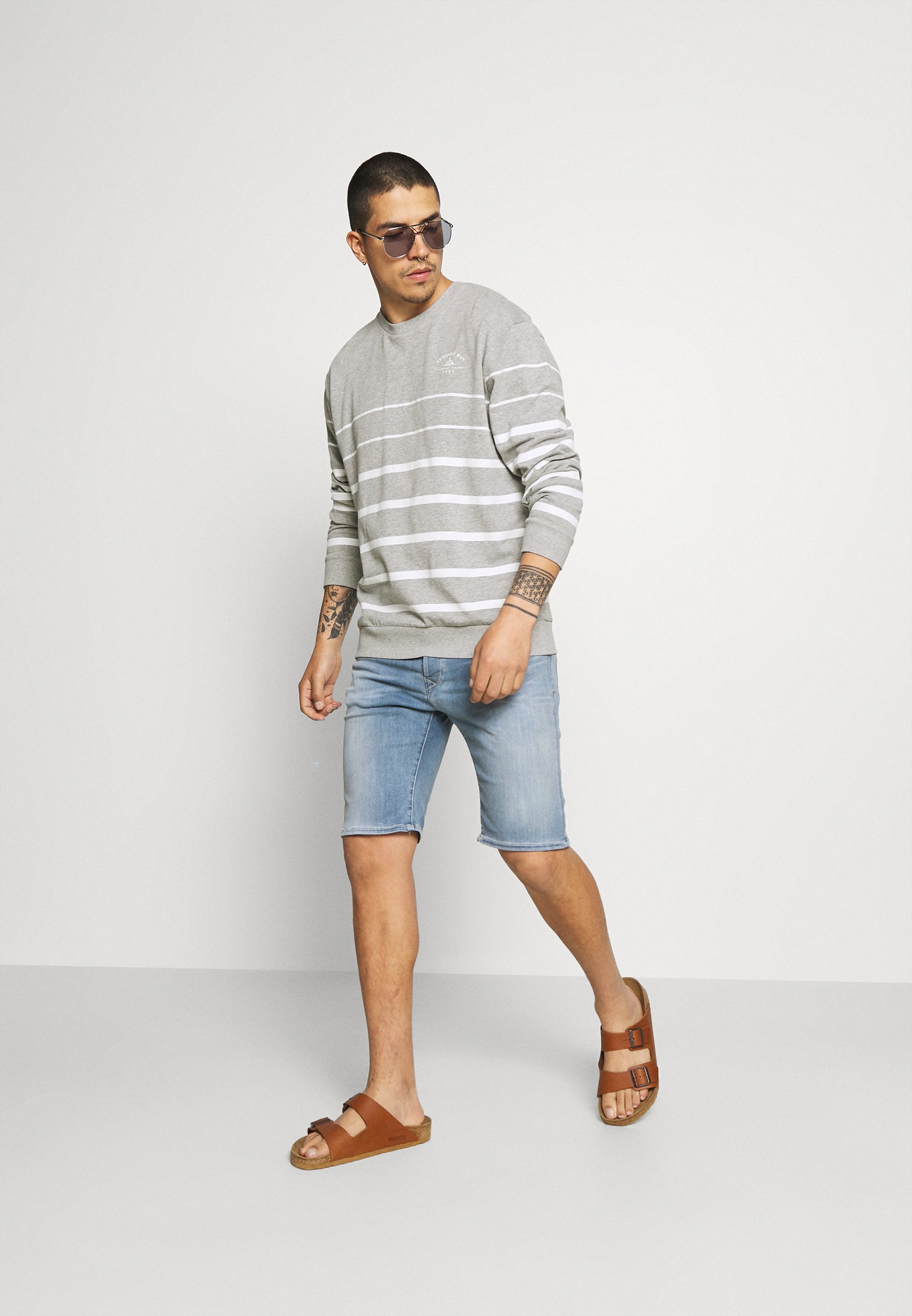 Homme PLACEMENT STRIPE - Sweatshirt Homme PLACEMENT STRIPE - Sweatshirt