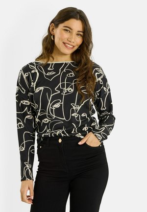 Camiseta de manga larga - noir