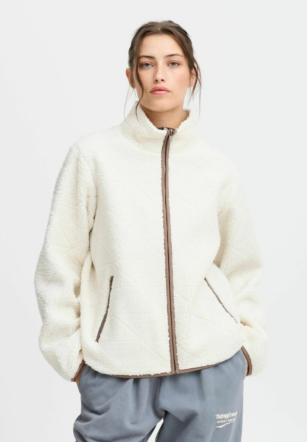 JCBEBE BURNOUT - Fleece jacket - birch mix