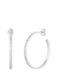 STRUCTURED BASICS - Earrings - silberfarben