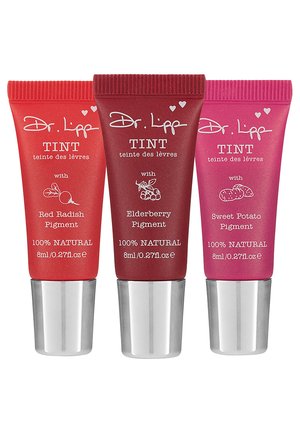 SUPERFOOD COLOUR TINT 3 PACK - Lip palette - elderberry/sweet potato/red radish