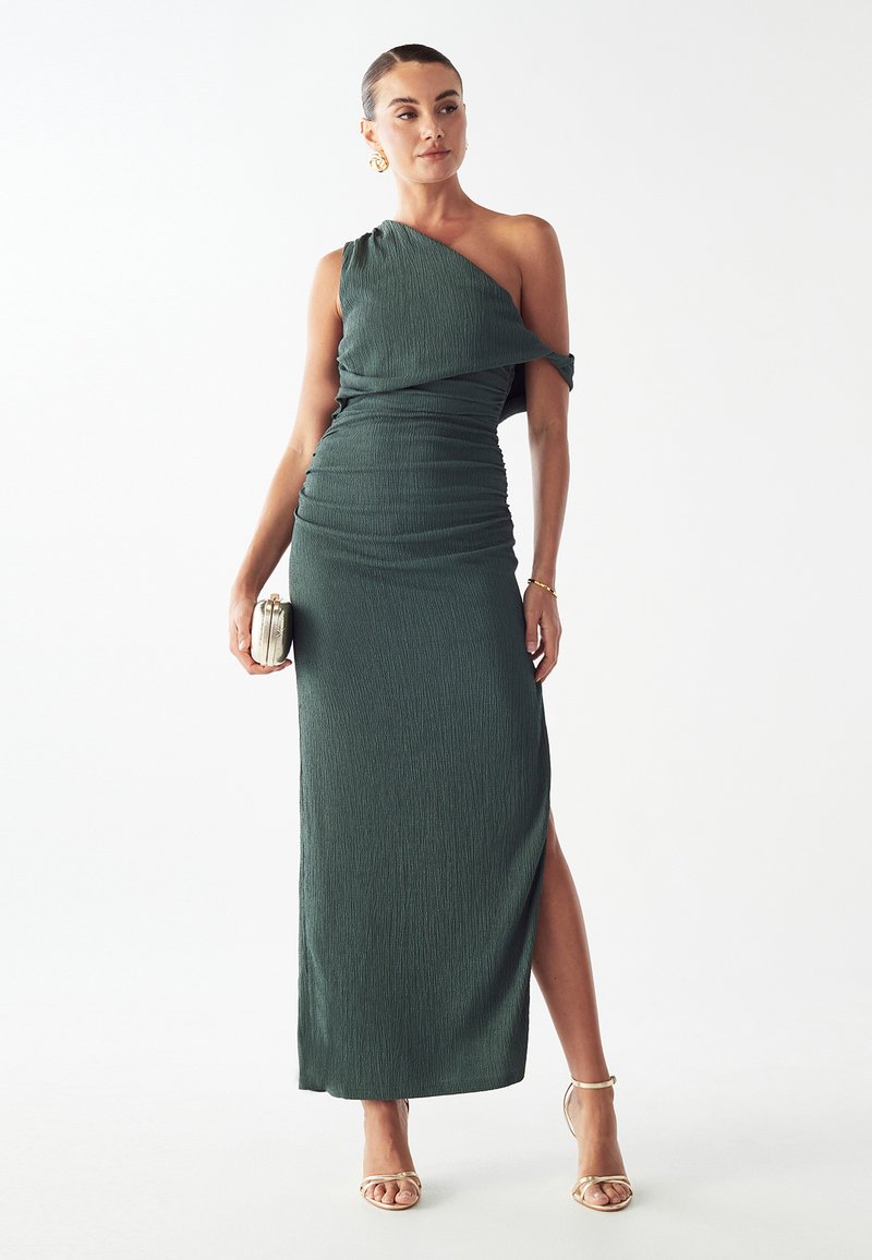 BWLDR CREST - Maxi dress - dark olive/green - Zalando.ie