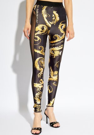 Versace Jeans Couture Leggings - black gold