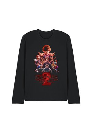 STRANGER THINGS  SEASON TWO POSTER - Long sleeved top - black