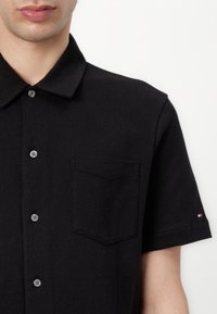 Tommy Hilfiger OPEN FULL PLACKET - Shirt - black