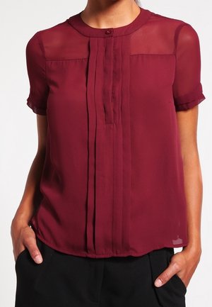 Bluse - dark red