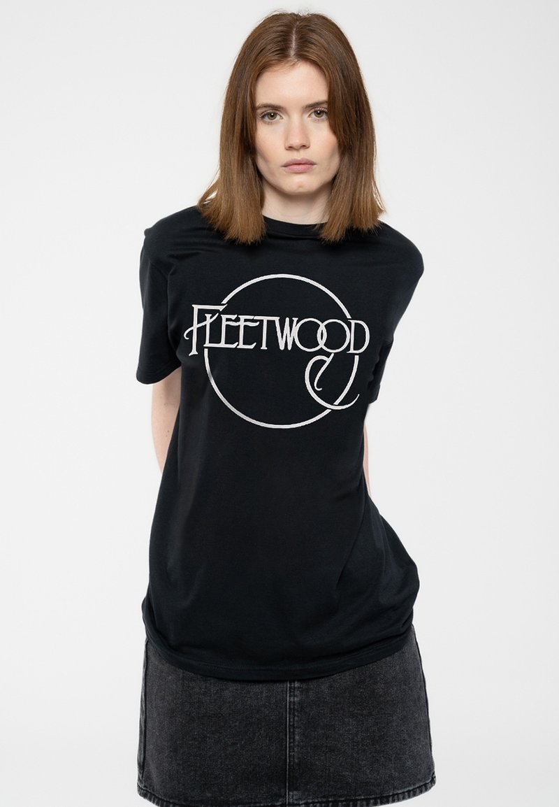 Paradiso Clothing FLEETWOOD  CLASSIC BAND LOGO - Print T-shirt - black