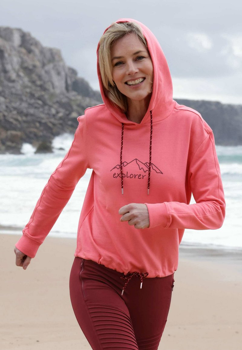 Damen Sweatshirts | Dress In Kapuzenpullover lachs - LE78286 Damen Sweatshirts | Dress In Kapuzenpullover lachs - LE78286