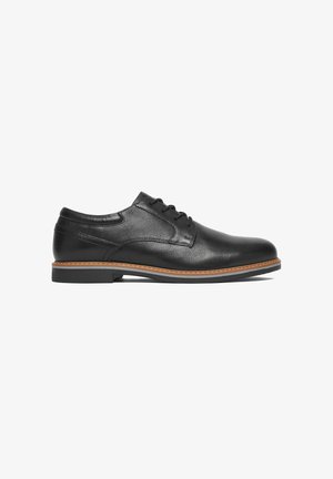 Lasocki, LASOCKI LOW SHOES MEN'S BLACK 5907964436294 - Sportieve veterschoenen - black
