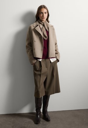 Stefanel, SCARF.. - Fular - beige marl