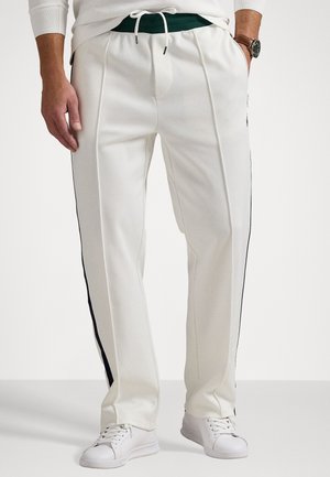 WIMBLEDON TRACK PANT UNISEX - Pantalon de survêtement - ceramic white