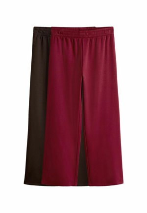 2 PACK  - Tepláky - red brown