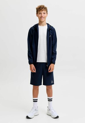 Jack & Jones Junior, T-SHIRT BADGE T-SHIRT JUNIOR - T-shirt basic - white melange