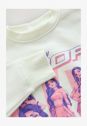 Next, KPOP GRAPHIC CREW NECK - Pusa - white/purple/pink