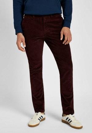 SLIM CHINO - Pantalon classique - velvet beet