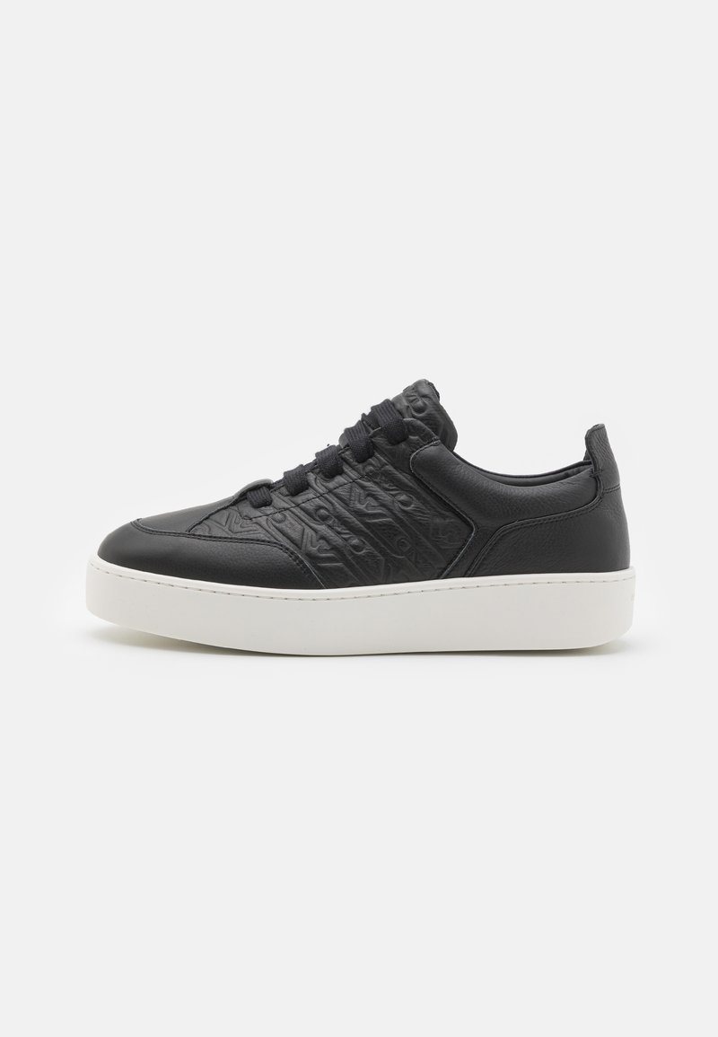 Emporio Armani SLANG - Matalavartiset tennarit - black
