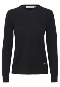 LUKKAIW CREW NECK - Neule - black