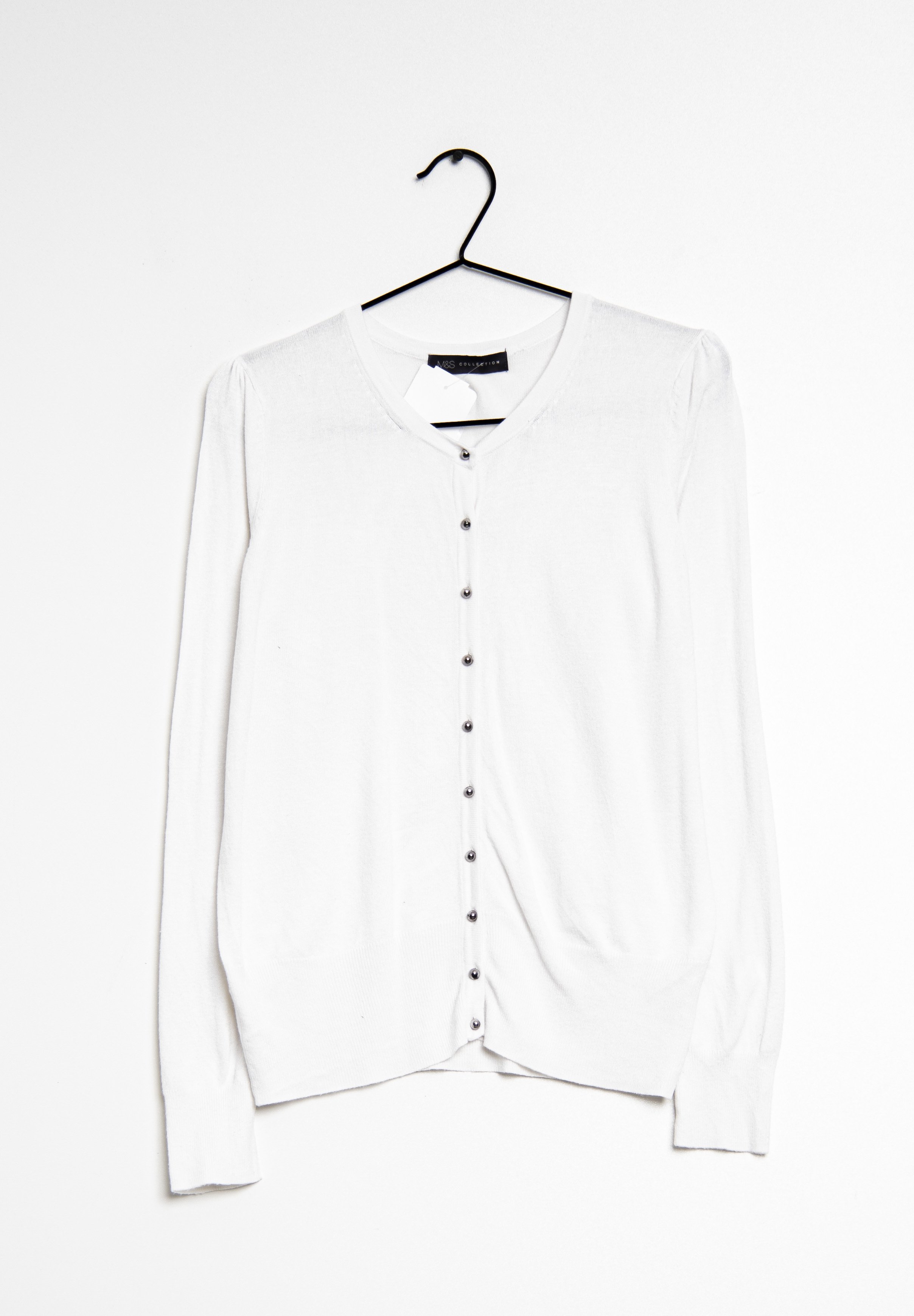 Spencer Cardigan - white - (Pre-owned 