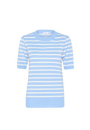 Saint Tropez MILA STRIPED - Trükipildiga T-särk - heather