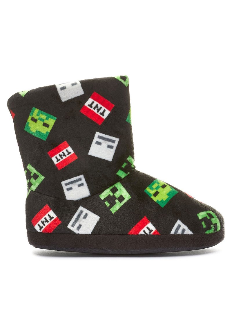 Next Hausschuh - minecraft black