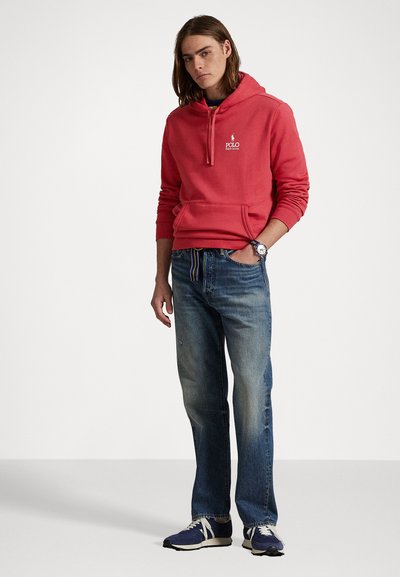 Polo Ralph Lauren LOGO FLEECE HOODIE - Kapucnis pulóver - sunrise red