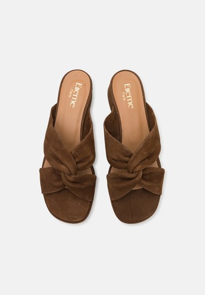 Elleme TRESSE SABOT - Papuci înalți - brown
