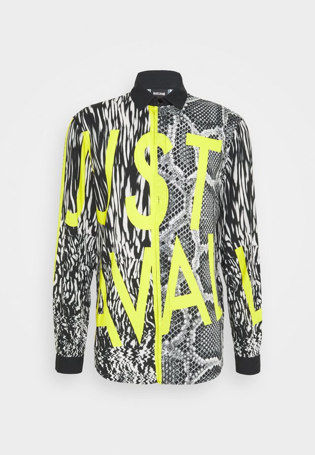 CAMICIA - Hemd - light yellow/black