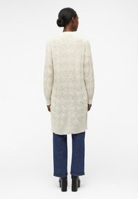 Object OBJNOVA STELLA CARDIGAN - Kardigán - humus/melange