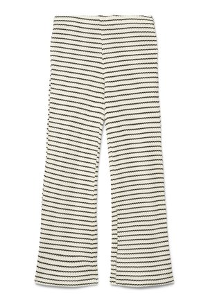 Calliope, PANTALONE LUNGO RIGHE - Pantaloni - var bianco lana