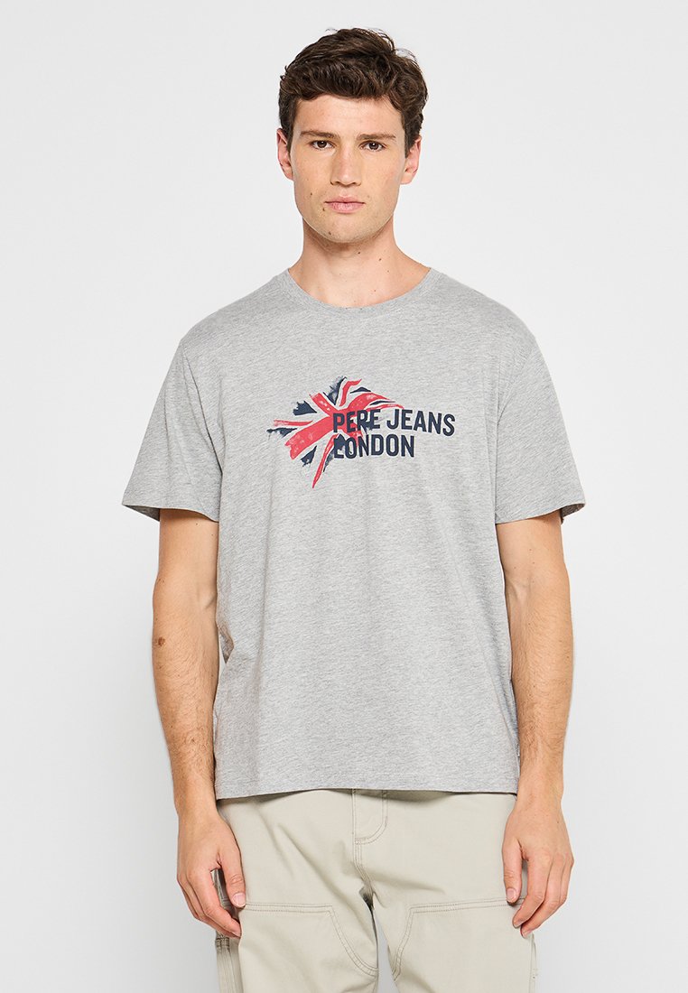 Pepe Jeans T-shirt print grijs