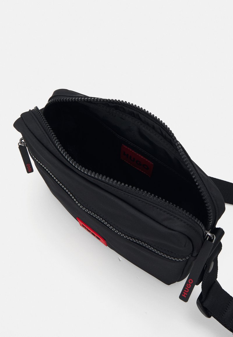 HUGO Ethon 2.0M EW Crossbody, Borsa a Tracolla Uomo, Black, One Size