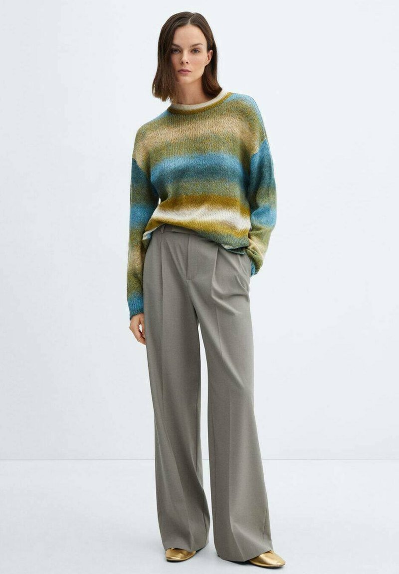 Mango SPACEDYE - Strickpullover - olivová/oliv - Zalando.de 