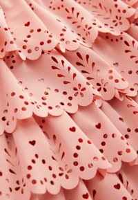 Next BRODERIE RUFFLE  - Fürdőruha - pink