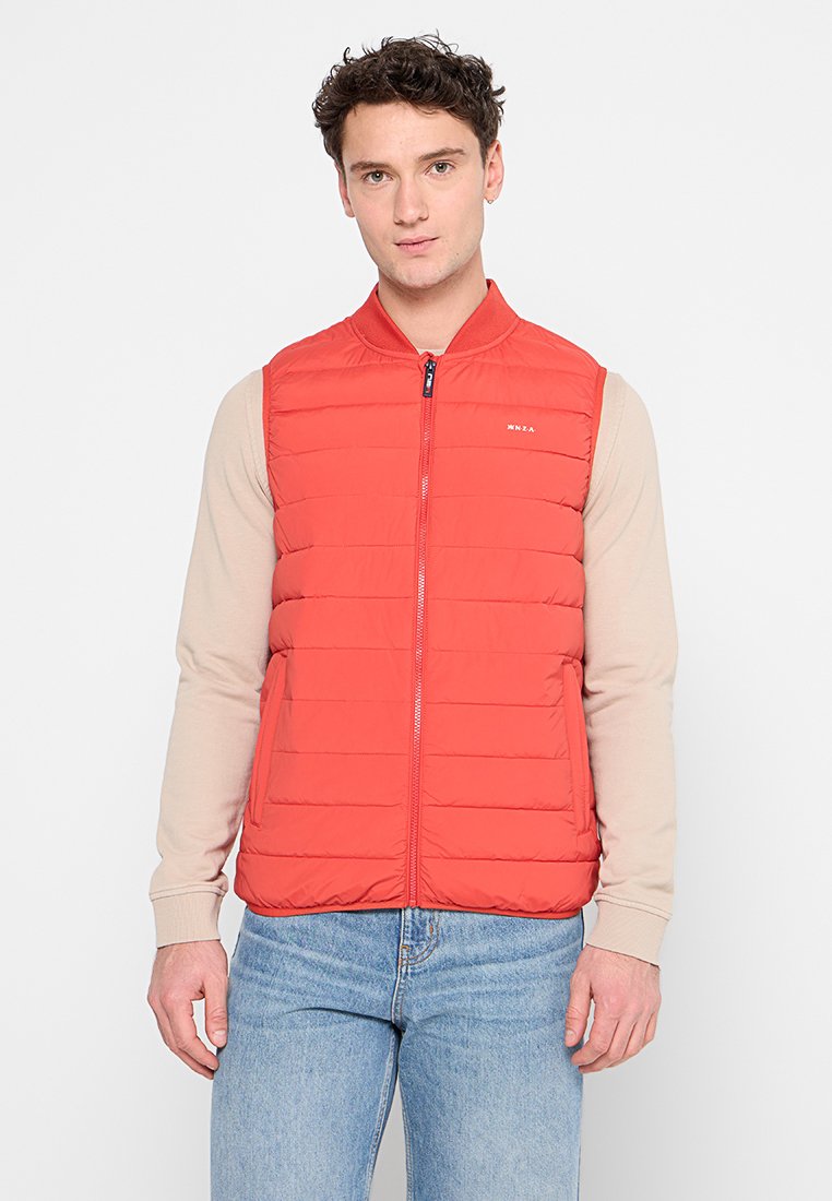 NZA New Zealand Auckland Bodywarmer rood