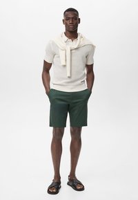 Mango GRACIA - Jeansshorts - dark green