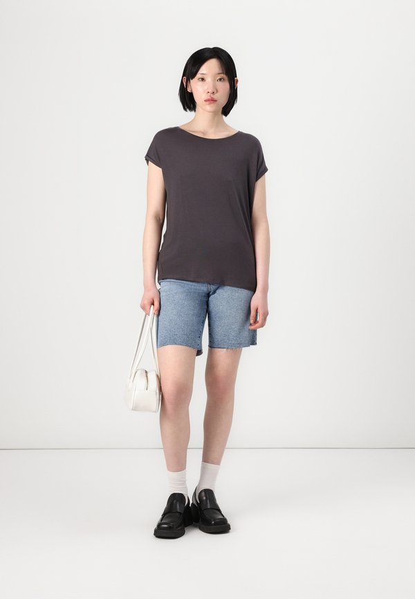VMAVA PLAIN NOOS - Basic T-shirt - asphalt2