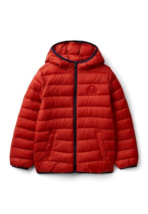 Gewatteerde jas - red