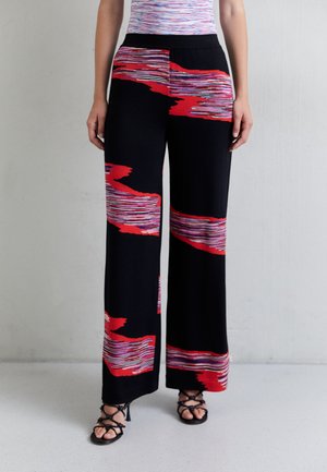 Missoni TROUSERS - Pantalon classique - space dyed red