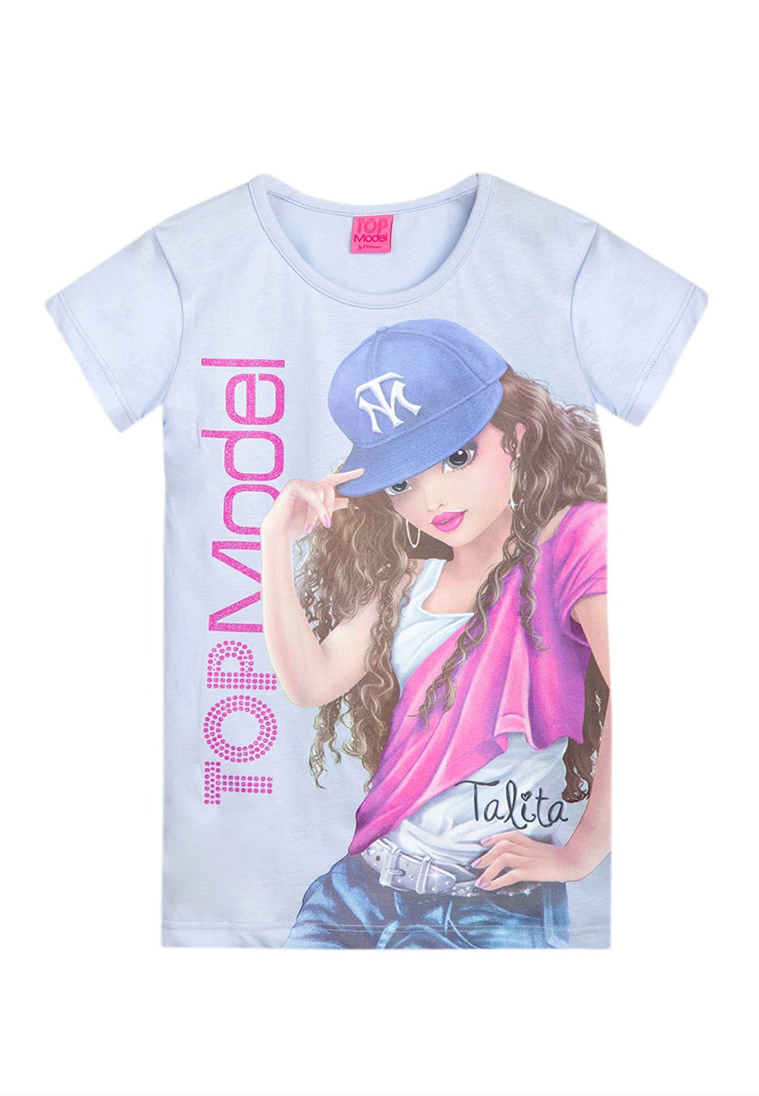 TOP MODEL Ragazza T-Shirt con Talita 75051 Pink