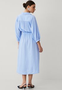 Ellos Collection Skjortekjole - hellblau